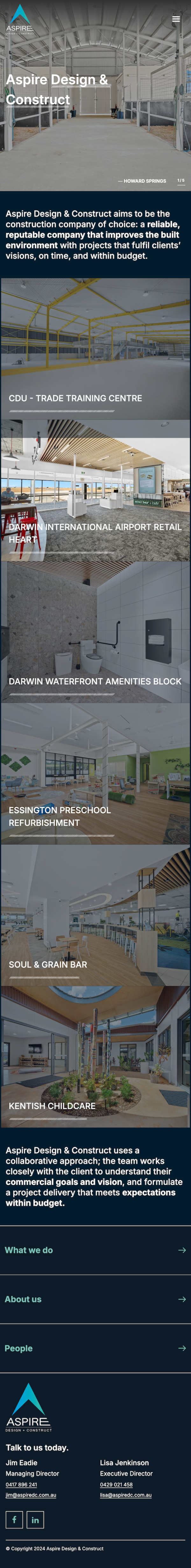 Aspire Design & Construct Mobile